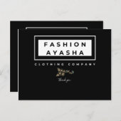 Thank you Businessブランドカード ポストカード (正面/裏面)