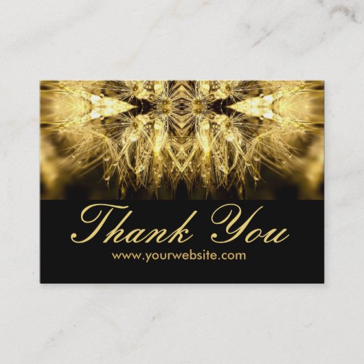 Thank You Business Card 名刺 (正面)