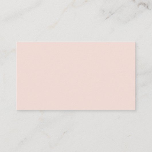 Thank You Business Card 名刺 (裏面)