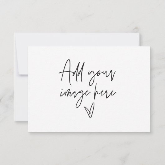 Thank You Business Card Packing Promoロイヤリティカード セーブザデート (正面)