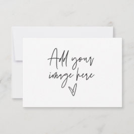 Thank You Business Card Packing Promoロイヤリティカード セーブザデート