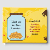 Thank You Business Companyイベントカスタム ゲストブック (正面)