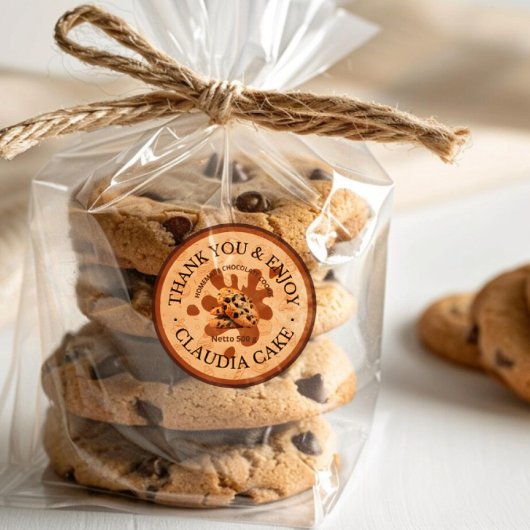 Thank You Business Food ラウンドシール