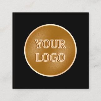 Thank You Business Logoミニマルモダンリストブラック 割引カード