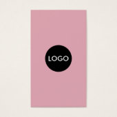 Thank You Business Logo QRコードラベルつるラベル (正面)