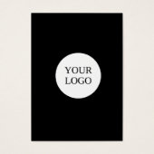 Thank You Business Logo QRコードラベルつるラベル (正面)