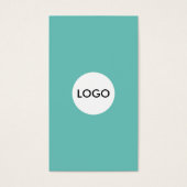 Thank You Business Logo QRコードラベルつるラベル (正面)