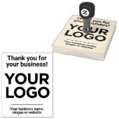 Thank You Business Logo Webサイトスローガン会社 ラバースタンプ (押印)
