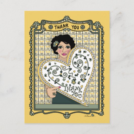 Thank You_C_ポストカード ポストカード (正面)