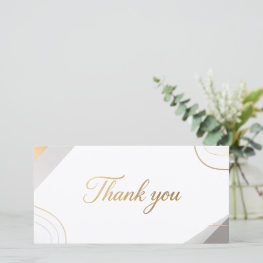 Thank you card (スタンド正面)
