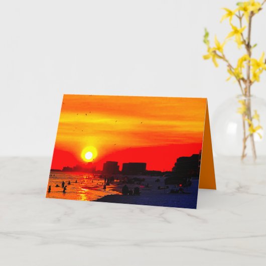 Thank You Card カード (黄色い花)