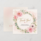 Thank you card サンキューカード (正面/裏面)