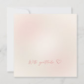 Thank you card サンキューカード (裏面)