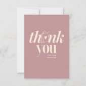 THANK YOU CARD サンキューカード (正面)