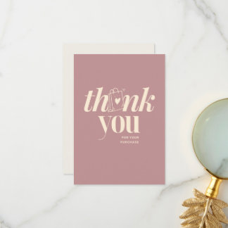 THANK YOU CARD サンキューカード