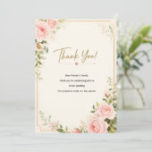 Thank you card サンキューカード (スタンド正面)
