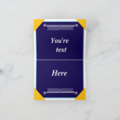 Thank you card サンキューカード (内部)