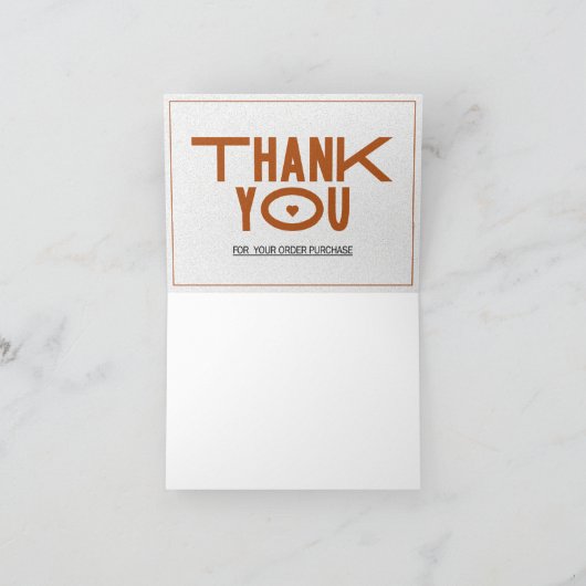 Thank You Card サンキューカード (内部)