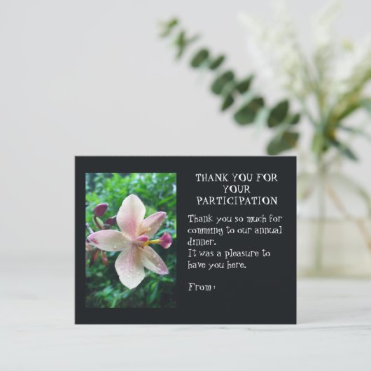 THANK YOU CARD ポストカード (スタンド正面)