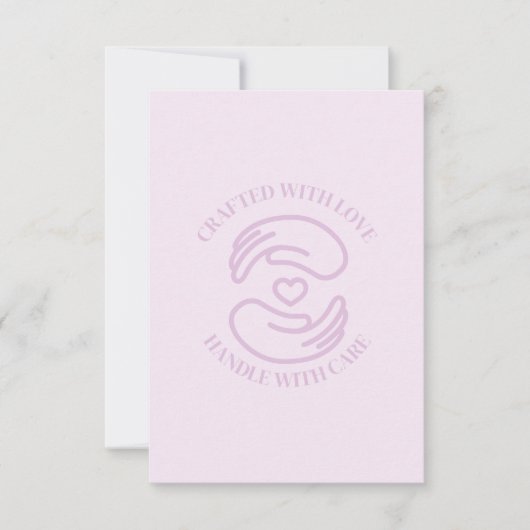 Thank you Card Craft with Love サンキューカード (正面)