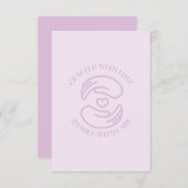 Thank you Card Craft with Love サンキューカード (正面/裏面)