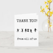 Thank you Card, Customers, From All of Us カード (黄色い花)