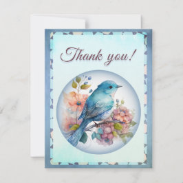 thank you card, elegant and chic サンキューカード