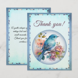 thank you card, elegant and chic サンキューカード