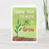 Thank you - Card for Elderly カード (正面)