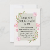 thank you card for teachers サンキューカード (裏面)