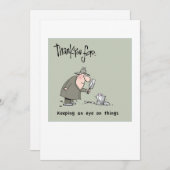 Thank you card for volunteers サンキューカード (正面/裏面)