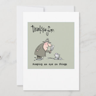 Thank you card for volunteers サンキューカード