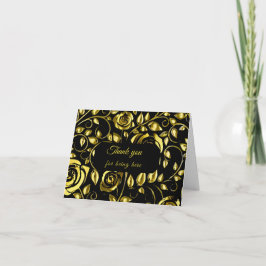 Thank you card-Midnight Elegance collection サンキューカード