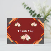 Thank You Card – Simple, Customizable サンキューカード (スタンド正面)