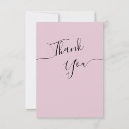 Thank You Cards for Bridal shower in a modern. サンキューカード