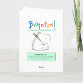 THANK YOU CAT BOYNTON サンキューカード (裏面)