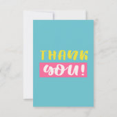 THANK YOU CAT GREETING CARDデザイン サンキューカード (裏面)