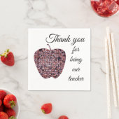 Thank You Classroom感謝の学校給食パーティー スタンダードカクテルナプキン (インサイチュ)