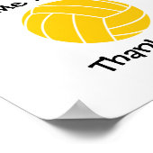 Thank you Coach Wall Art ポスター (角)