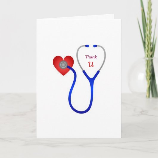 Thank You Doctor カード (正面)