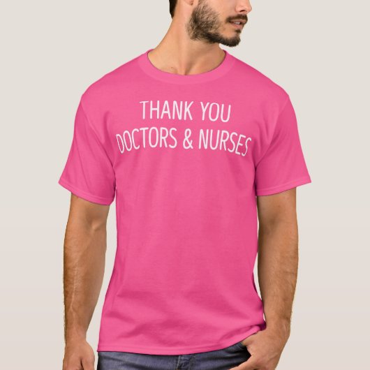 Thank You Doctorsナース- Tシャツ (正面)