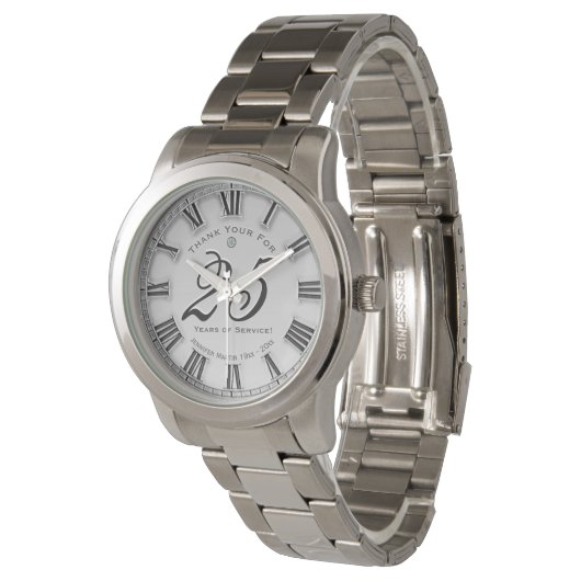 Thank You Employee Service 25年 腕時計 (アングル)