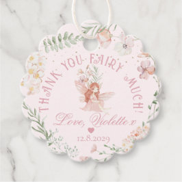 Thank you Fairy Much Fairy 1st Birthday Magical フェイバータグ