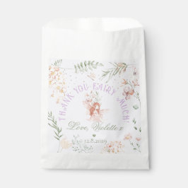 Thank you Fairy Much Fairy 1st Birthday Purple フェイバーバッグ