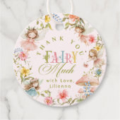 Thank you Fairy Much Fairy First Birthday Colorful フェイバータグ (正面)