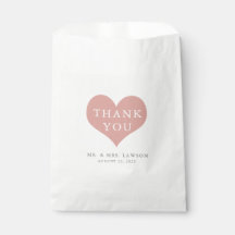 Thank You Favor Bag