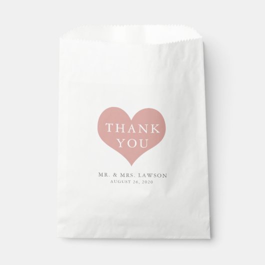 Thank You Favor Bag フェイバーバッグ (正面)