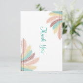 thank you  feathers  サンキューカード (スタンド正面)