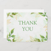 Thank You Flat Noteカード ノートカード (正面/裏面)