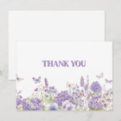 Thank You Flat Note Card ノートカード (正面/裏面)
